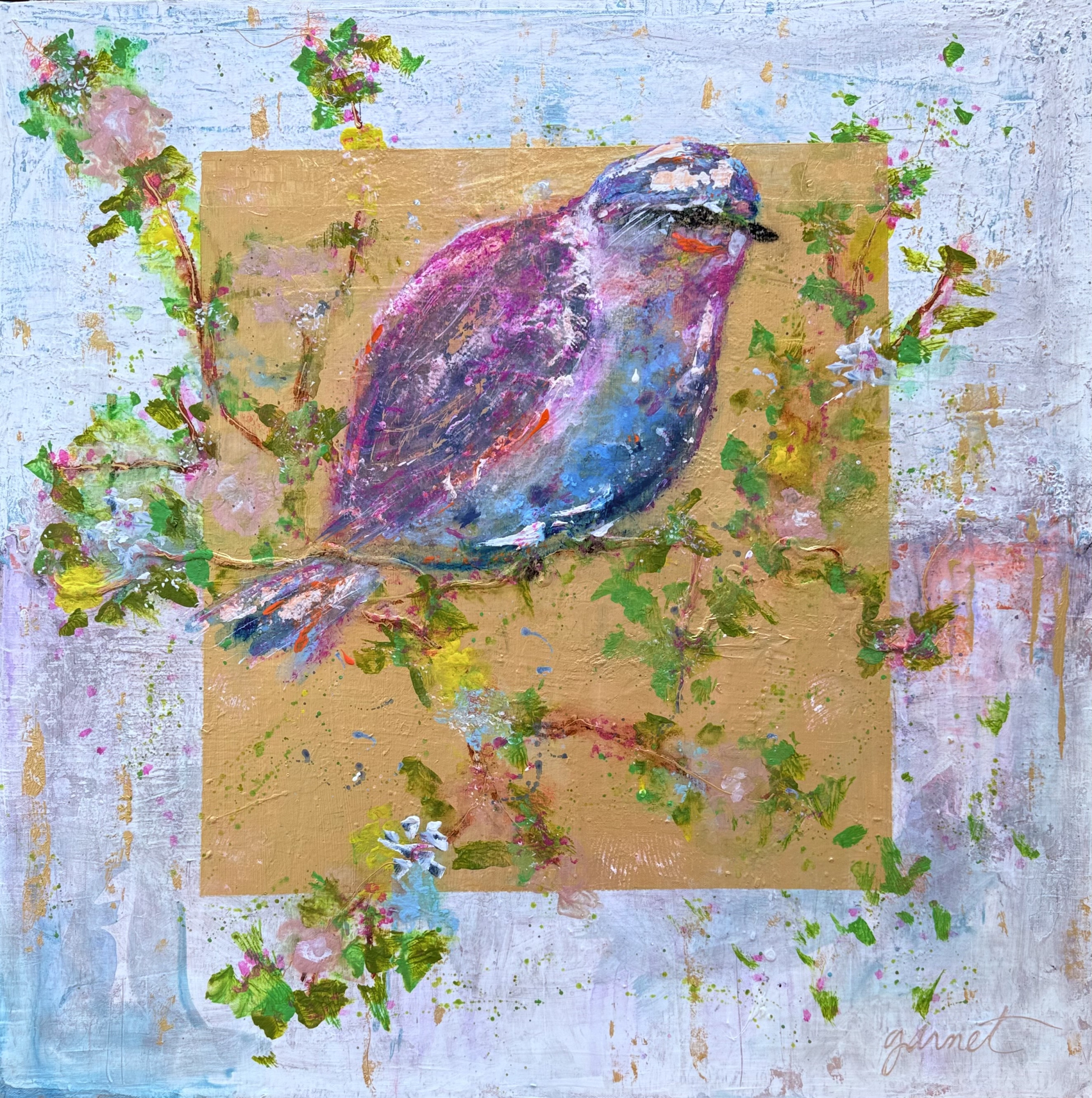 Click here to view Garden artwork by Garnet Bernard 