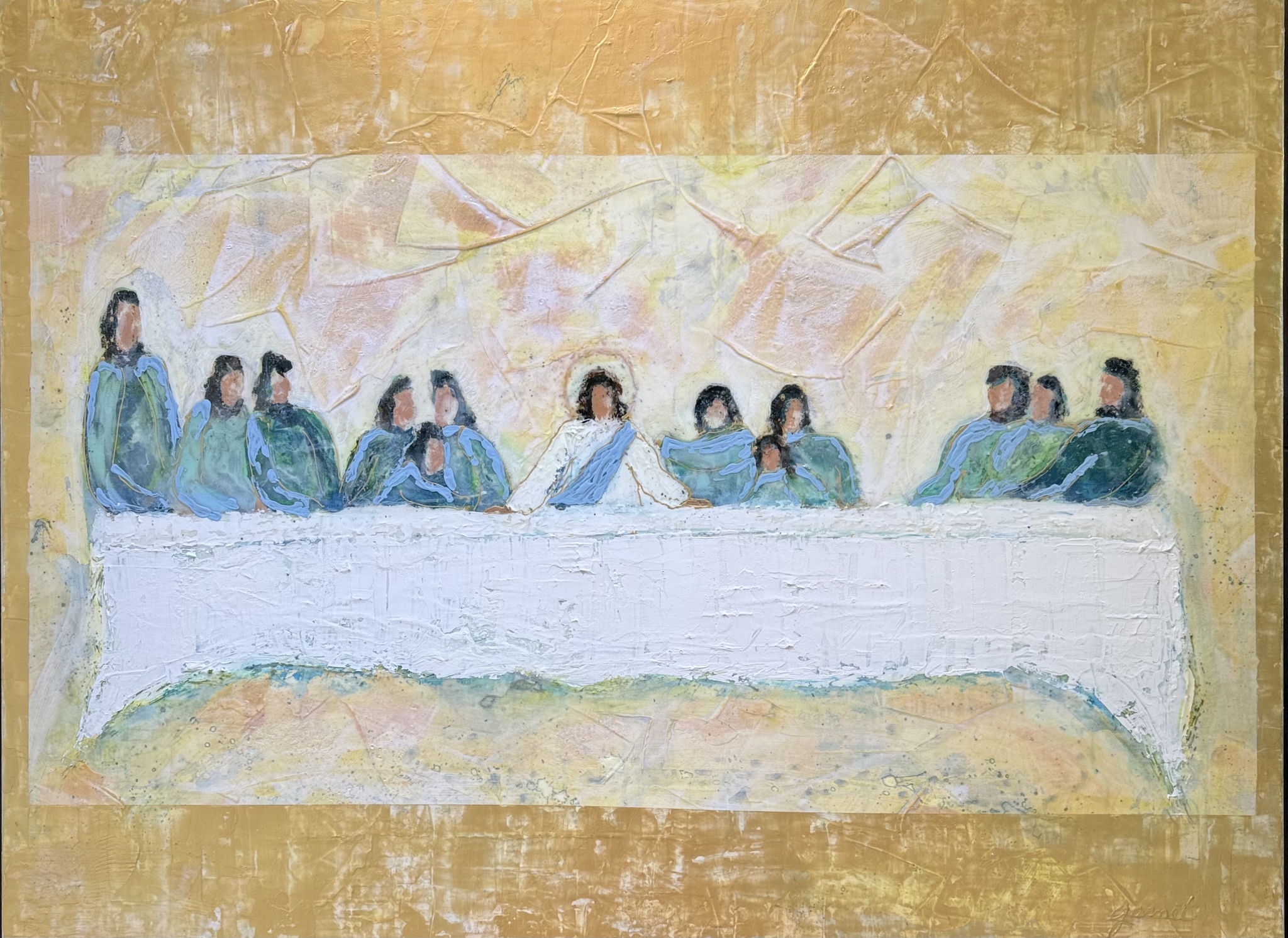 Click here to view The Last Supper (10) by Garnet Bernard 