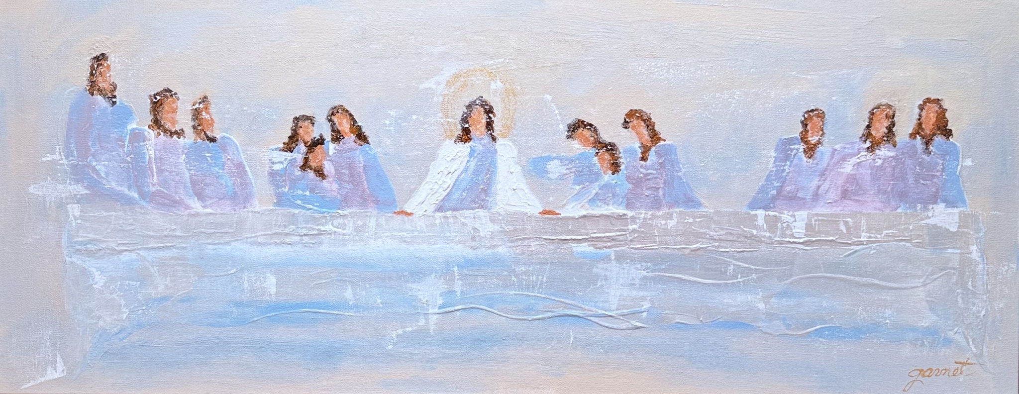 Click here to view The Last Supper (16) by Garnet Bernard 