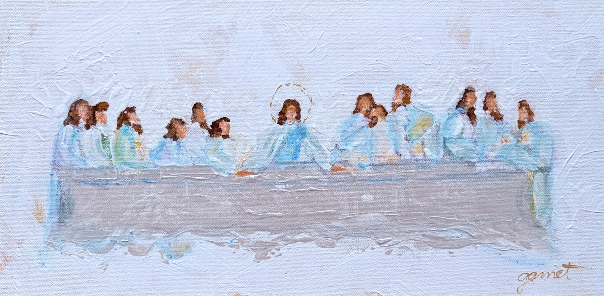 The Last Supper (17) by Garnet Bernard
