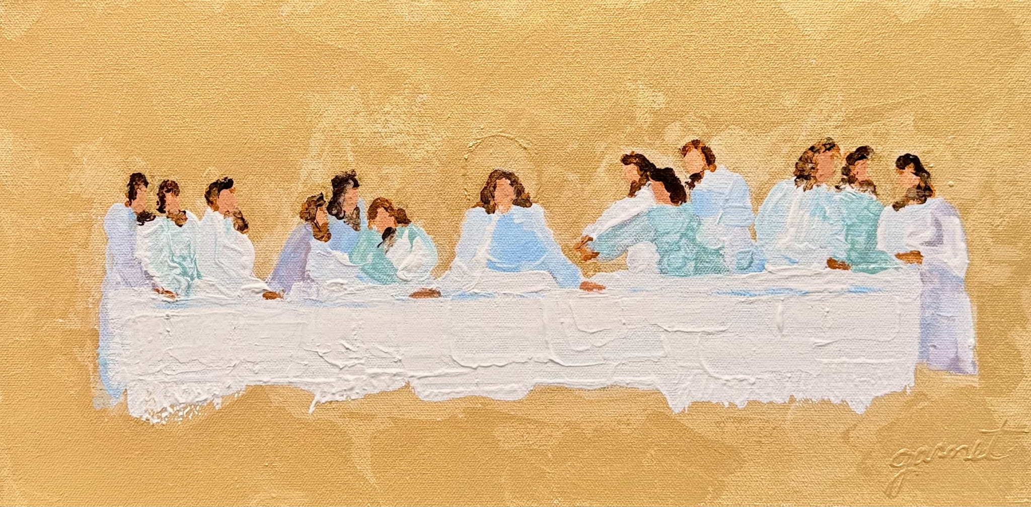 The Last Supper (18) by Garnet Bernard