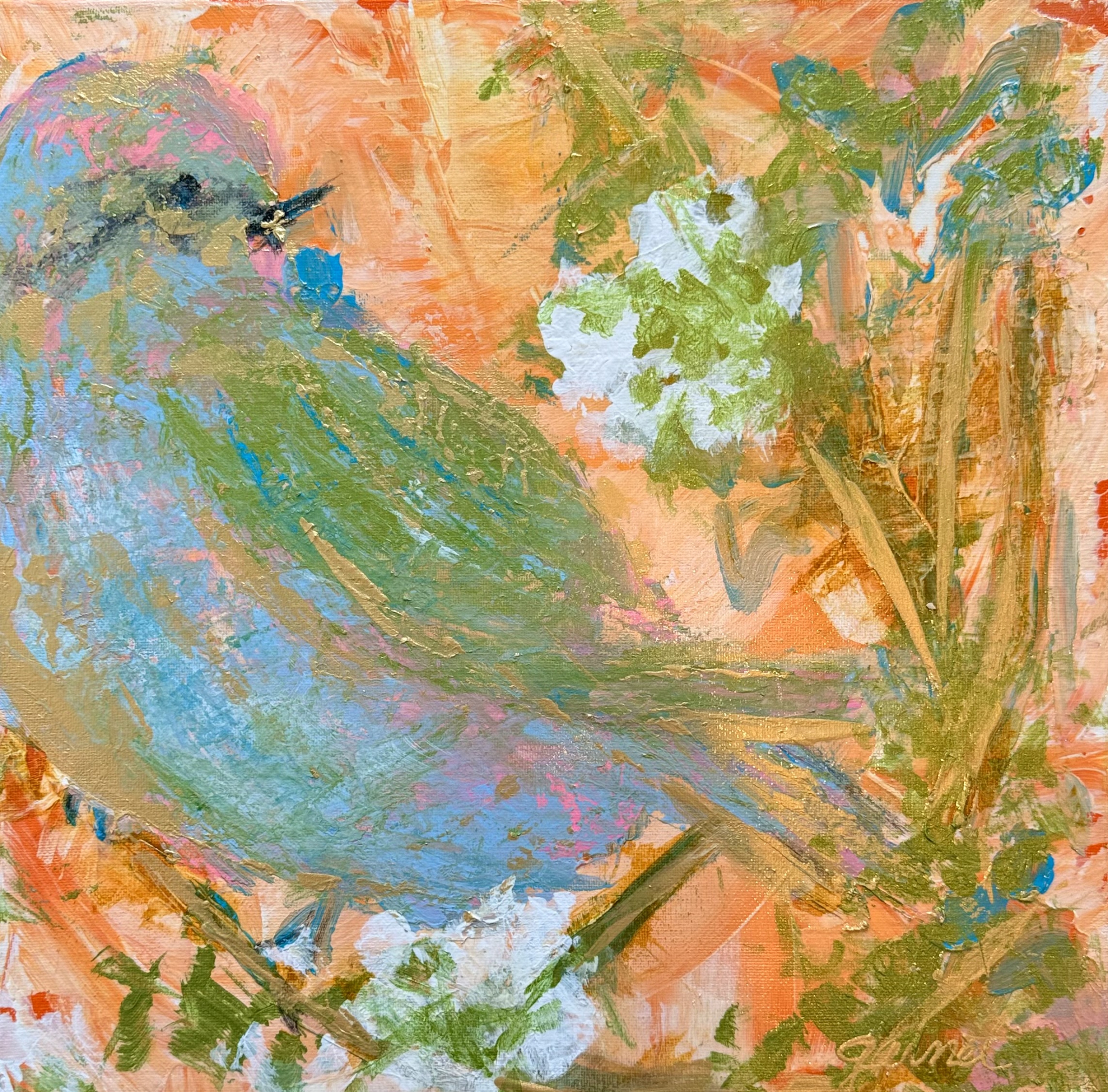Click here to view Garden Serenade I by Garnet Bernard 