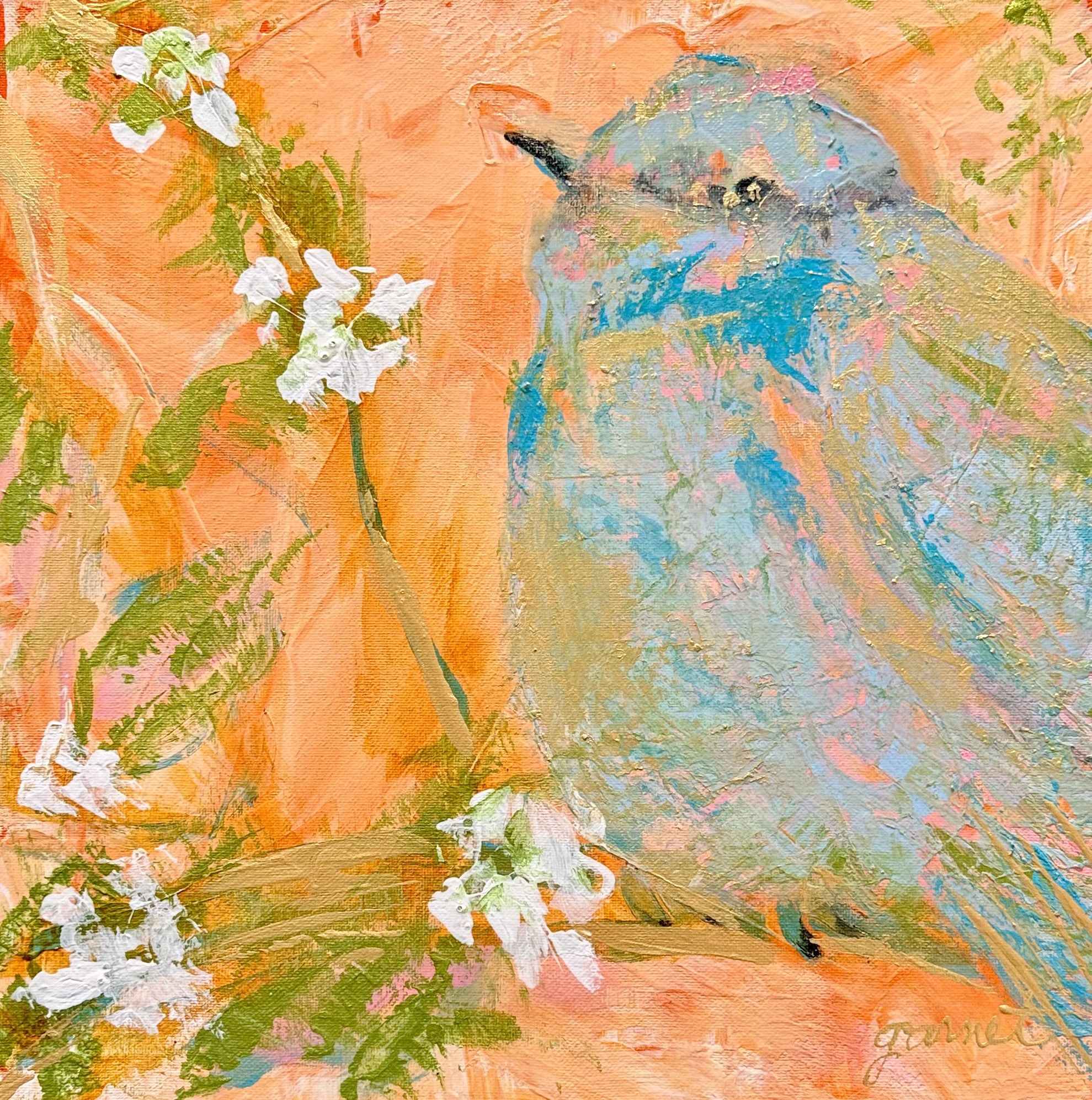 Garden Serenade II by Garnet Bernard